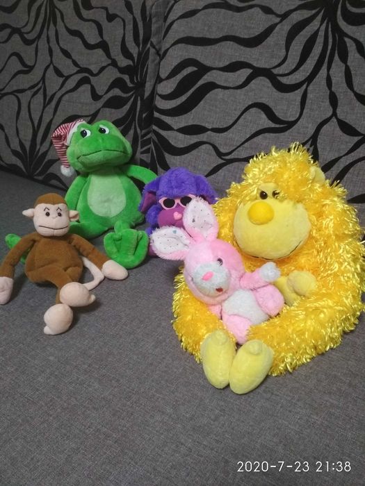 Пакет мягких игрушек
