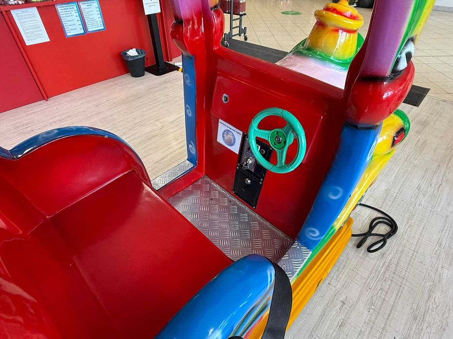 Automat zarobkowy Ciuchcia !! Bujak na monety 5 zł !!!