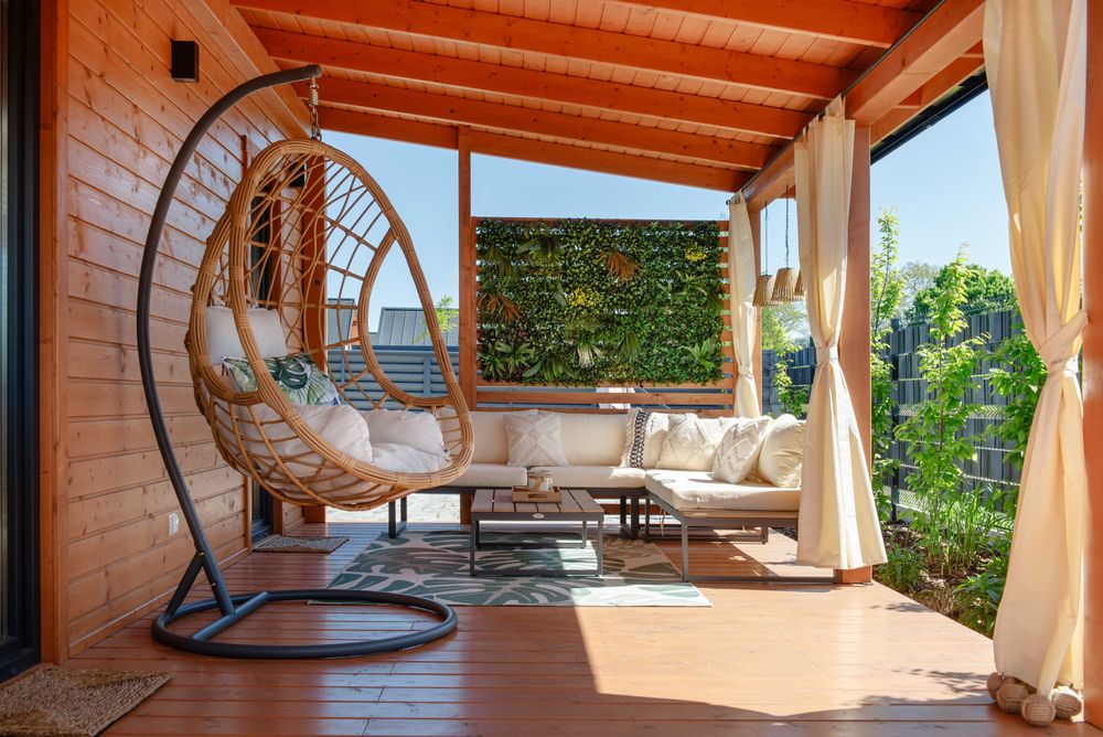 Całoroczny Domek Boho nad jeziorem, jacuzzi, Lubniewice