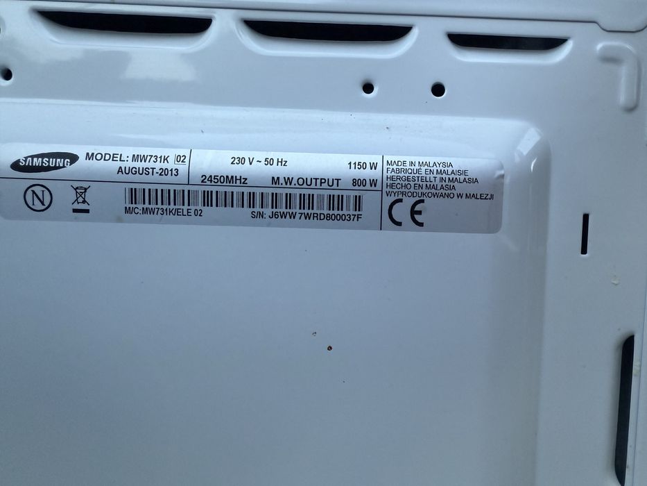 Microondas 800W Samsung