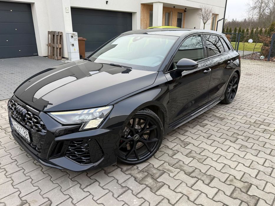 Audi RS3 Sportback Audi RS3 Stage 1+  Salon PL bezwypadkowy FV23% cesja lub wykup