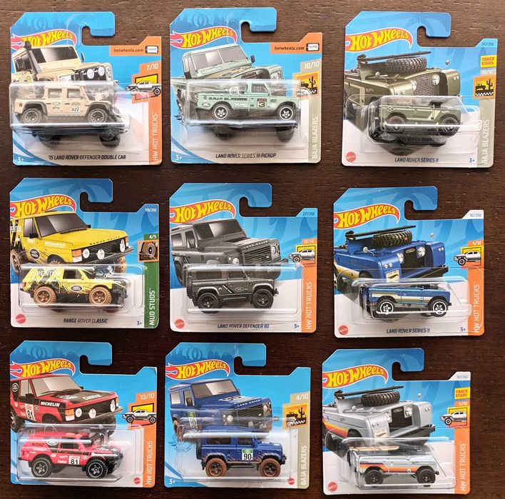 Hot Wheels Novos. Vários Mainline. Escala 1/64