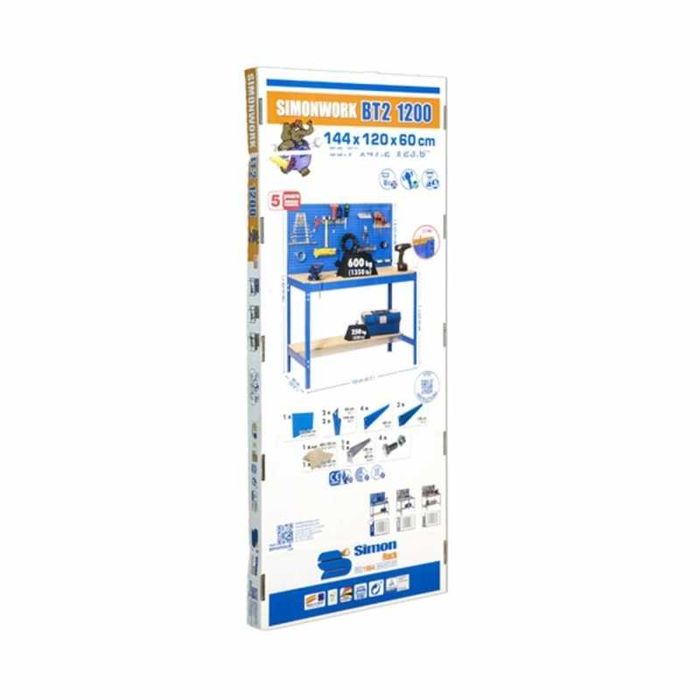 Bancada de Trabalho SIMONWORK BT2 1200 – Nova, Selada