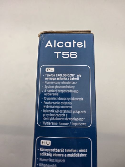 Telefon stacjonarny Alcatel T56.