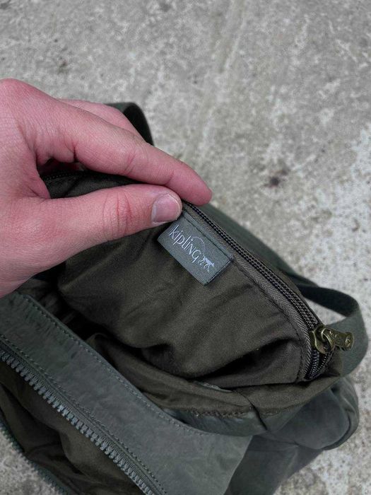 нейлонова Сумка до руки Kipling metal logo Hand Bag nylon middle size