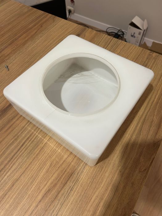 Klosz lampy- biały, mleczny