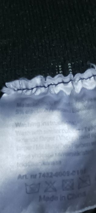 Czarna wsuwana prążkowana bluza z kapturem Pull&Bear rozm.XL