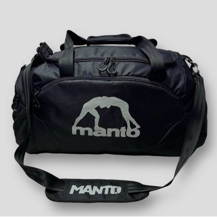 Сумка спортивна Манто Manto champ bag чорна розмір 65*33*32см 62L