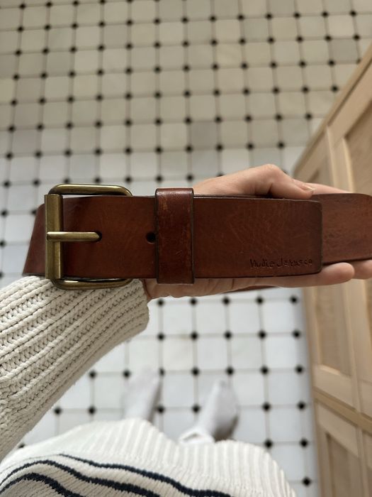 Pasek skórzany męski Nudie Jeans 85cm