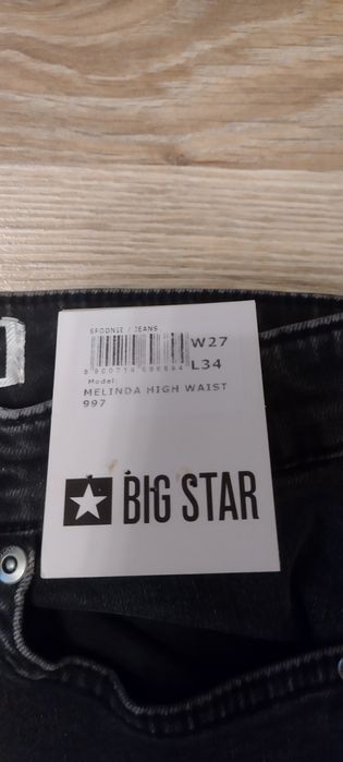 Big Star dżinsy damskie M