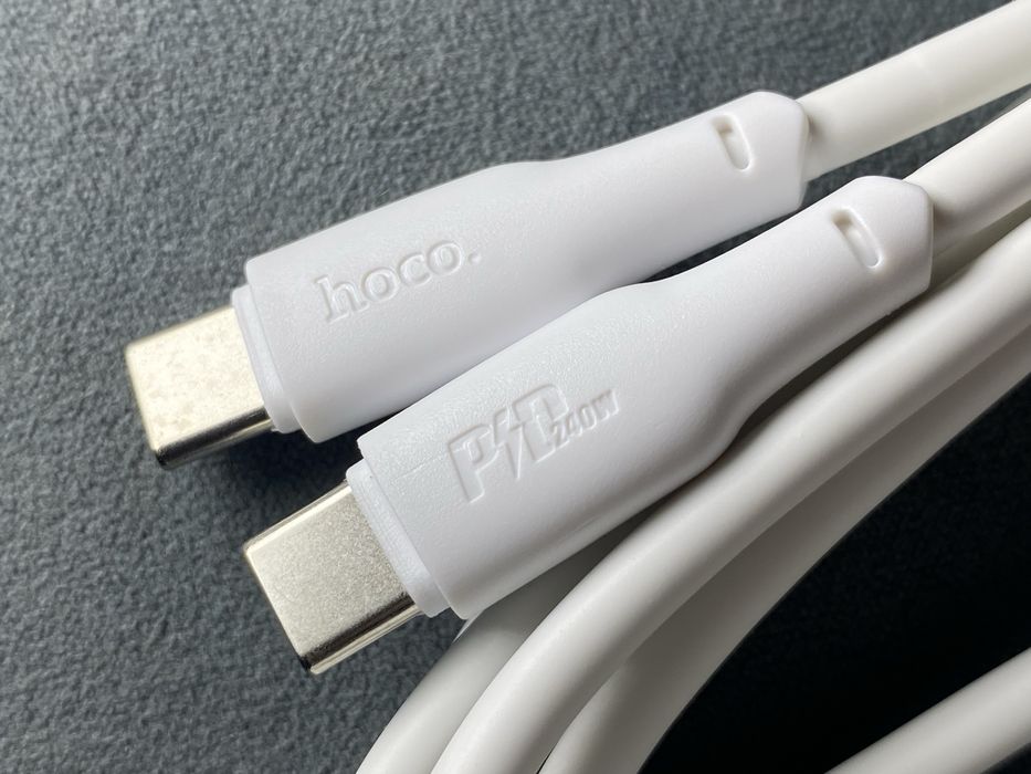 Кабель Type-c Hoco 240W, PD, 2 метра - Новый