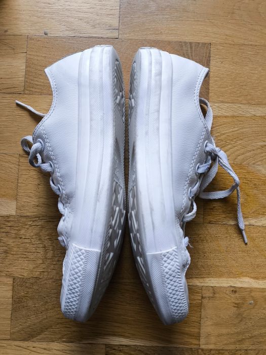 Converse All Star 36/3.5/22.5cm trampki sneakersy białe skóra