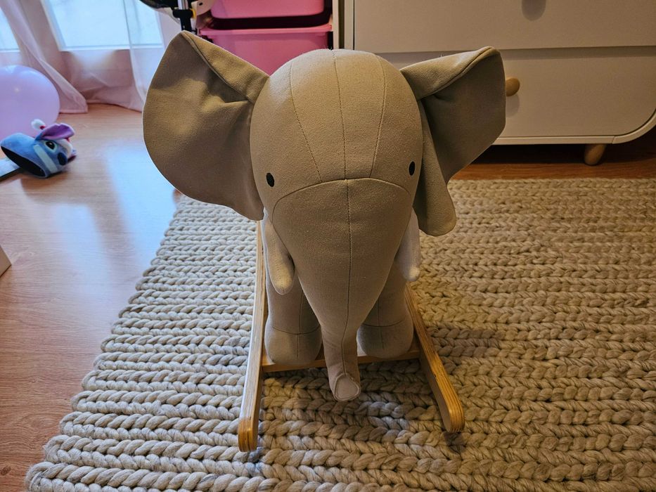 Elefante Baloiço VERTBAUDET - Como Novo