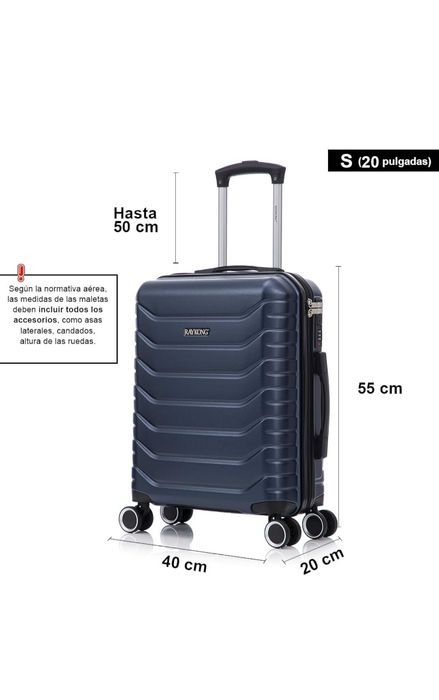 Mala de viagem de mão com rodas