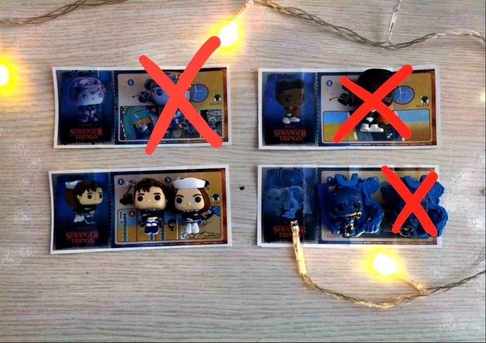 Strange things Kinder Joy