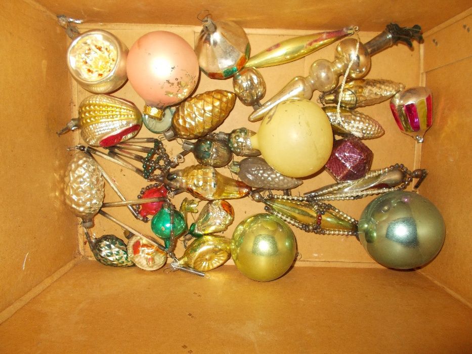 Старые елочные игрушки