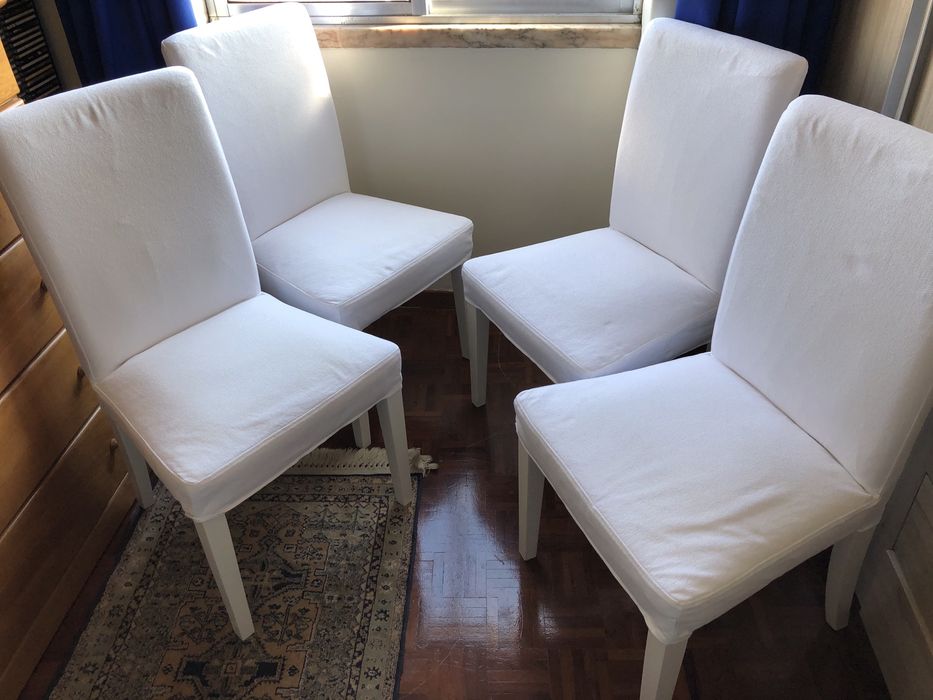 Vendo 2 cadeiras Brancas HENRIKSDAL