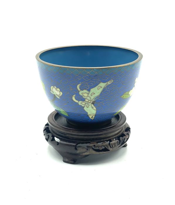 Taça em cloisonné antiga