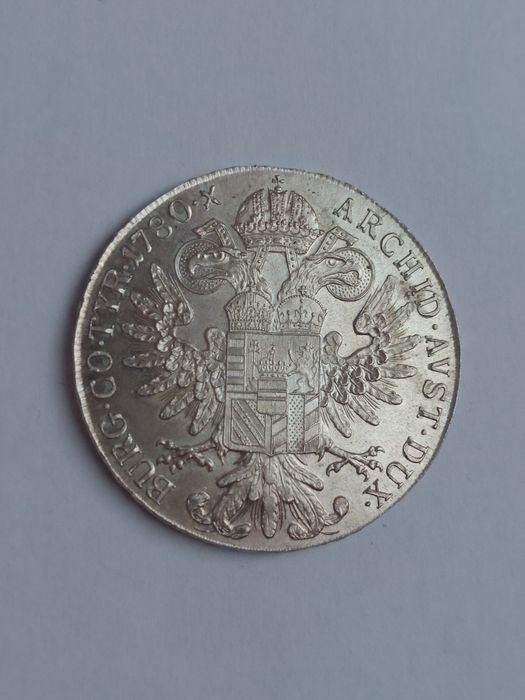 1 Talar 1780  Austria Maria Teresa Nowe Bicie srebro