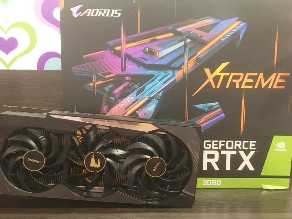 Видеокарта RTX 3080 Aorus Xtreme