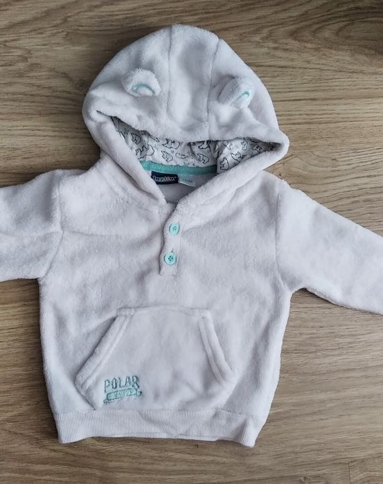 Bluza polarowa z uszkami