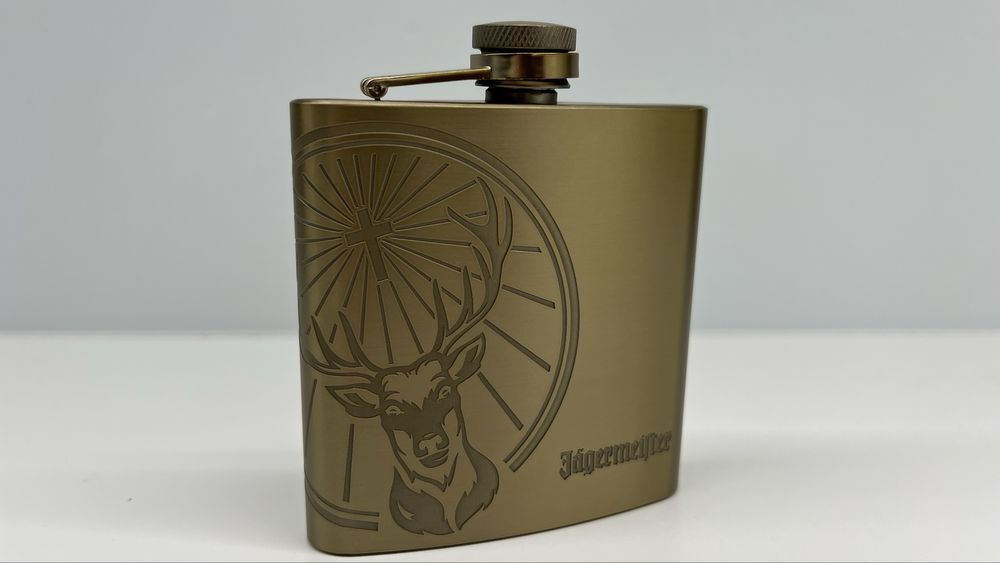 Фляга Jägermeister | бронза 170мл  | оригінал | подарунок | НОВА