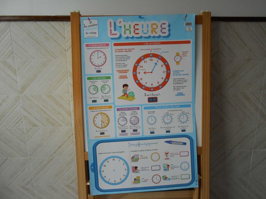 MAPAS de ensino diverso em Francês