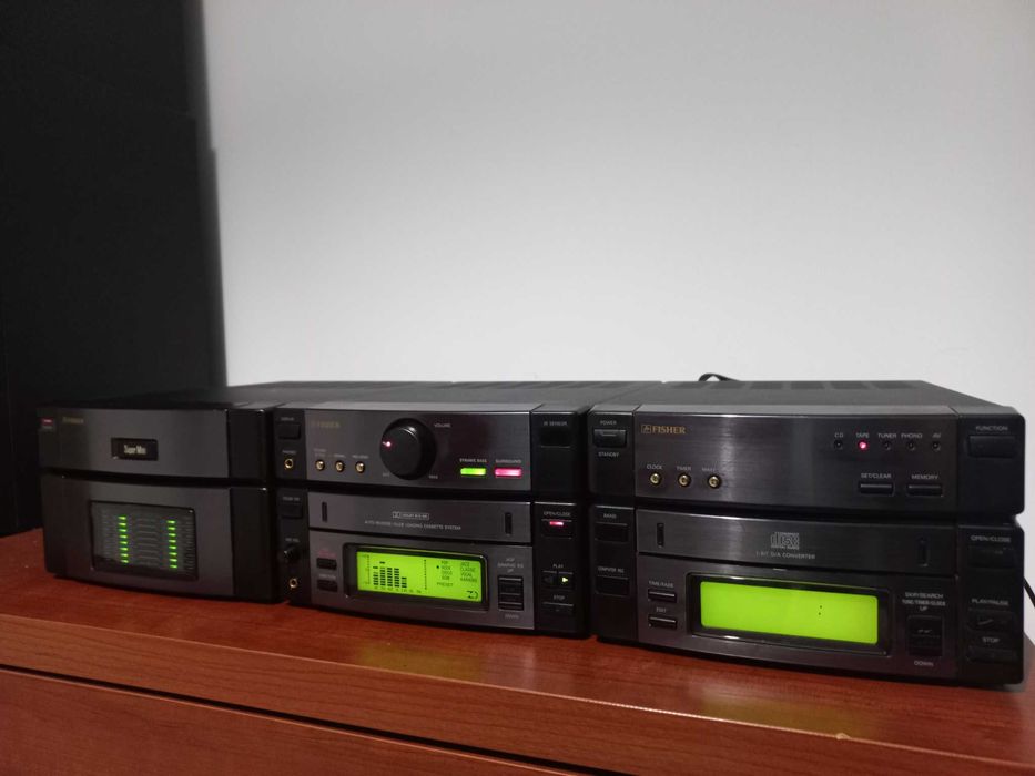 Mini wieża Fisher S9 wszystko sprawne