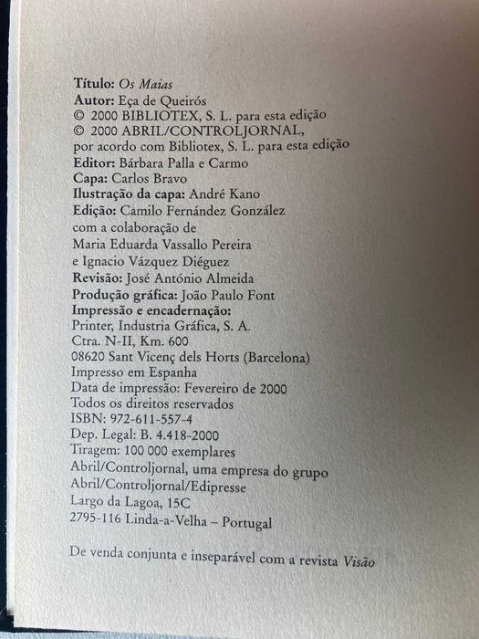 Os Maias, de Eça de Queirós (Volume 1)