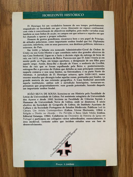 A Casa Senhorial do Infante D. Henrique