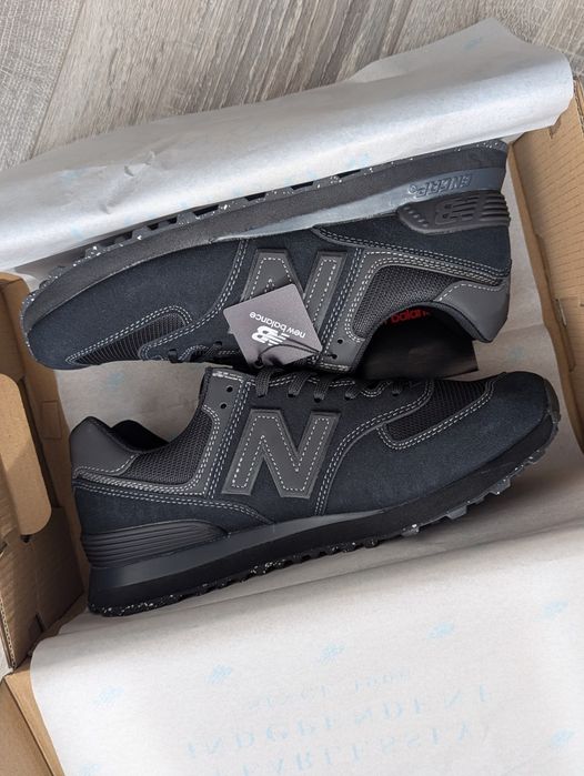 Чоловічі кросівки New Balance 574 Black 41-45р