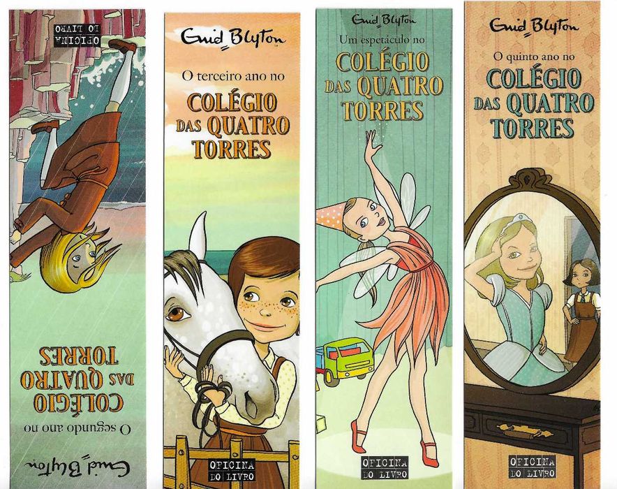 Marcadores de livros Colégio das quatro torres 7 unidades - olx X10584