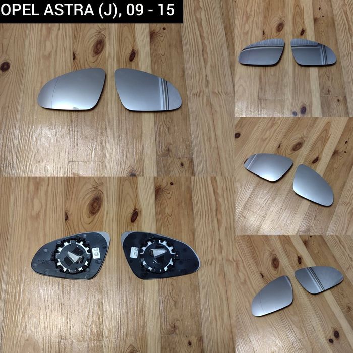 Вкладиш Дзеркальний Елемент Opel ZafiraB,ZafiraA,AstraH,VectraC,Insignia Zafira C Astra J Astra G Дзеркало  Vivaro Renault Trafic Scenic Megane Zoe