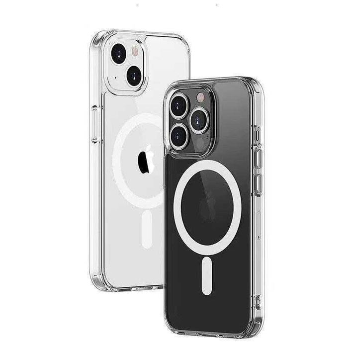 Etui Case MagSafe iPhone 13 14 15 Pro Przezroczyste Wysyłka z Polski