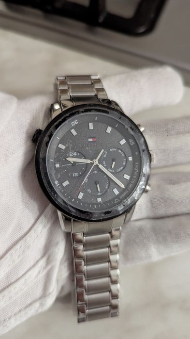 Часы Hugo Boss, Tommy Hilfiger chronograph, годинники хронограф США