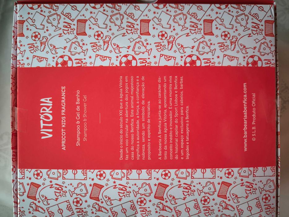 Coffret Cuidados de Banho Vitória Benfica