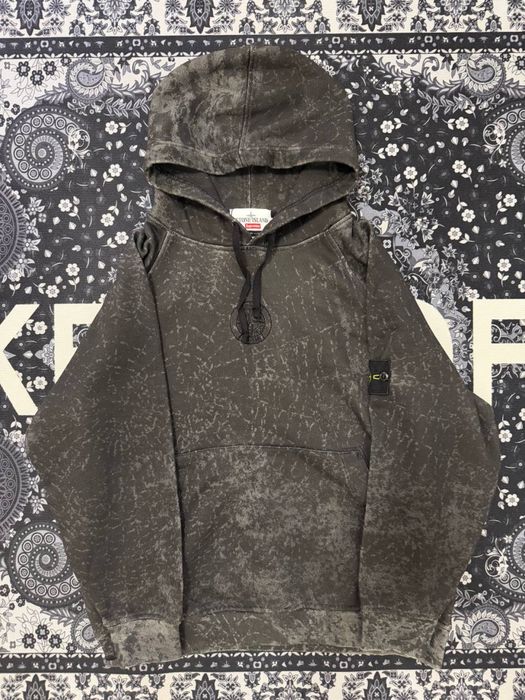Stone island x supreme hoodie,нове,розміри:XS-XL