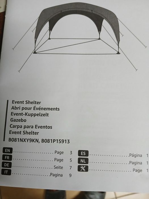 Nowy namiot ogrodowy imprezowy