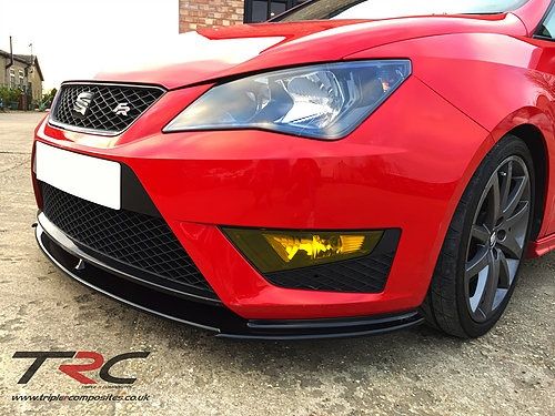 LIP SPOILER PALA ABA Lâmina FRENTE SEAT IBIZA 6F 6J KJ CUPRA R FR NOVO
