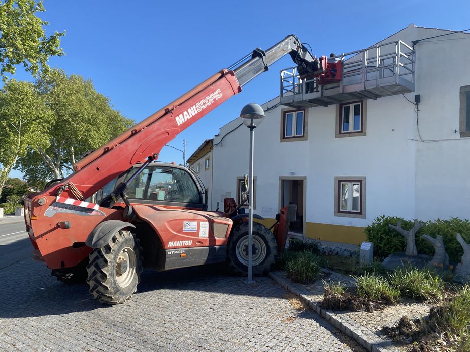 Cesto / Plataforma articulada para telescopico Manitou