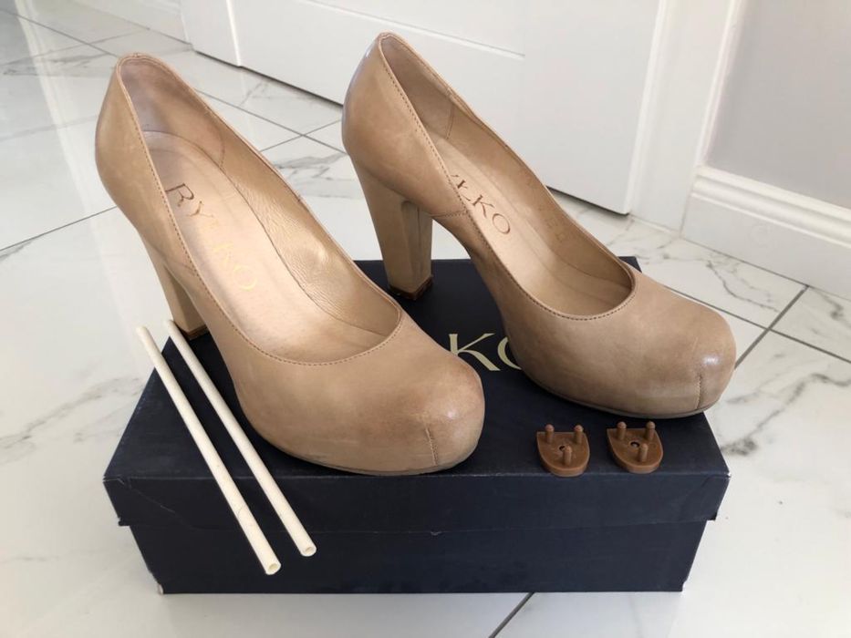 Buty na wysokim obcasie