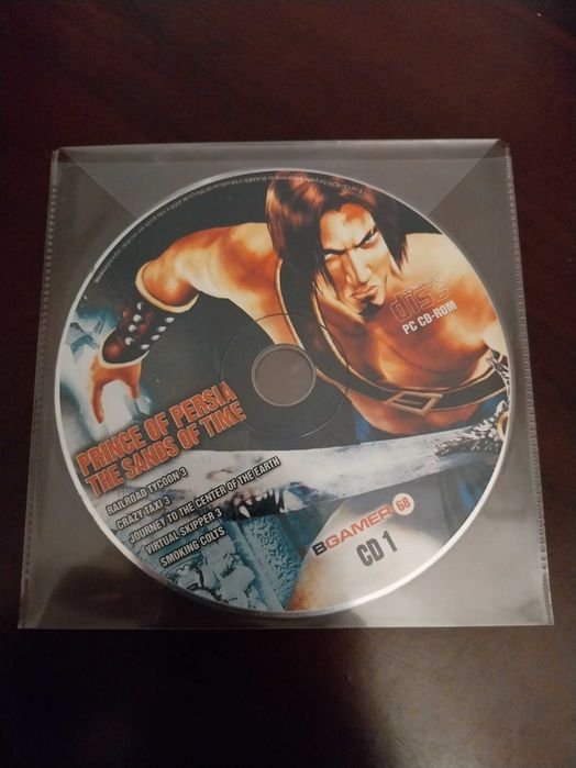 Videogame Prince of Persia: The Sands of Time. PC-ROM