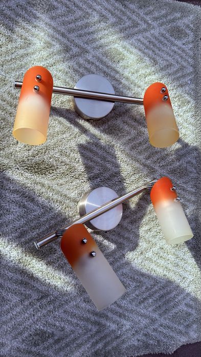 Kinkiet x2 lampy boczne żyrandole lampa ścienna żyrandol