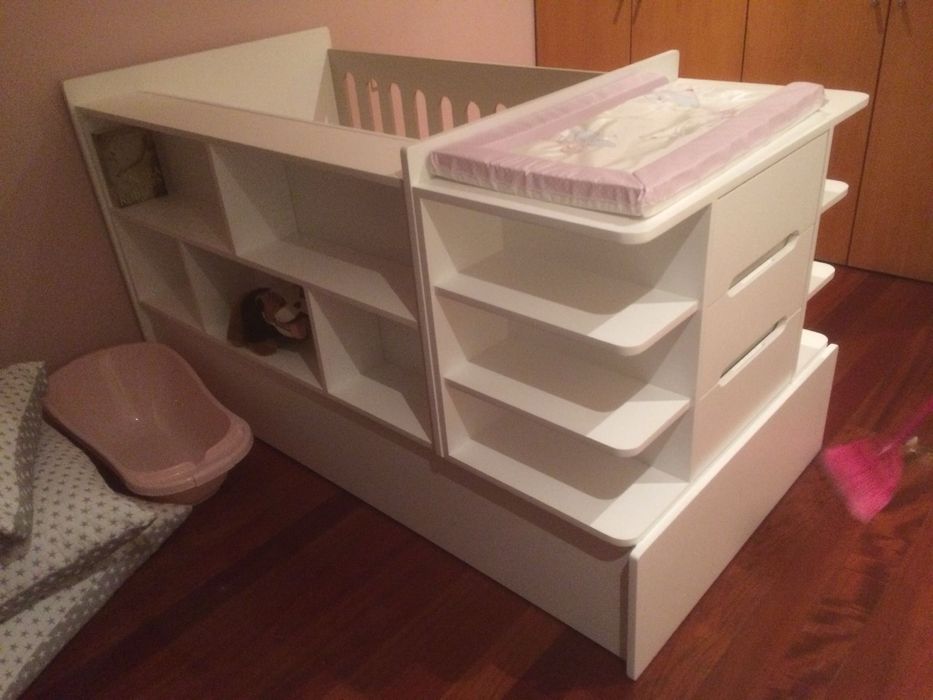 Cama convertivel modelo trama