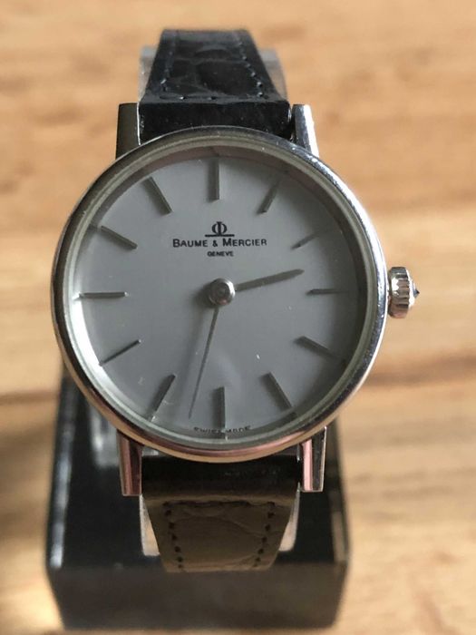 Zegarek damski BAUME&MERCIER piekny klasyk 25mm super stan mechaniczny
