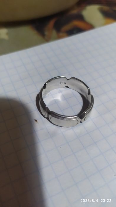 Кольцо из серебра