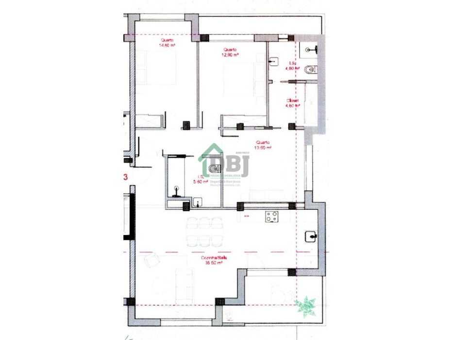 T3 Próximo do novo Hospital das Beiras - Último apartamento disponí...