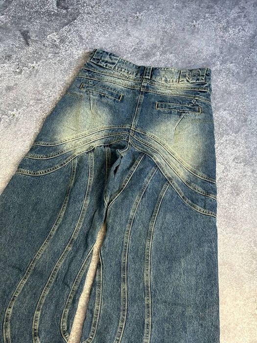NFS NO FAITH STUDIOS baggy faded opium archive джинси широкие джинсы