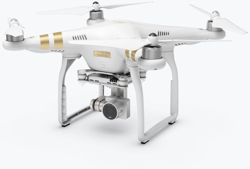 Drone Dji Phantom 3 Professional, adaptado para a pesca