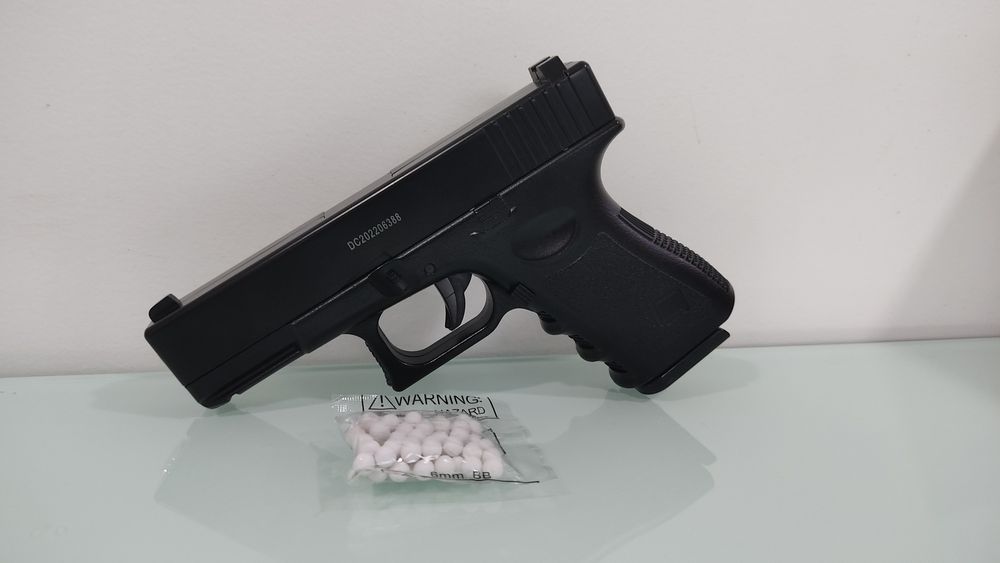 Pistola Airsoft Glock 19 Full metal (NOVA)